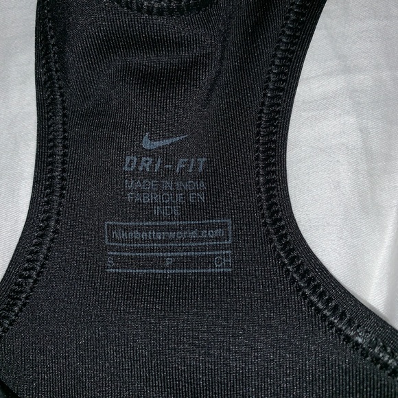 Black Nike Sports Bra - Picture 3 of 3